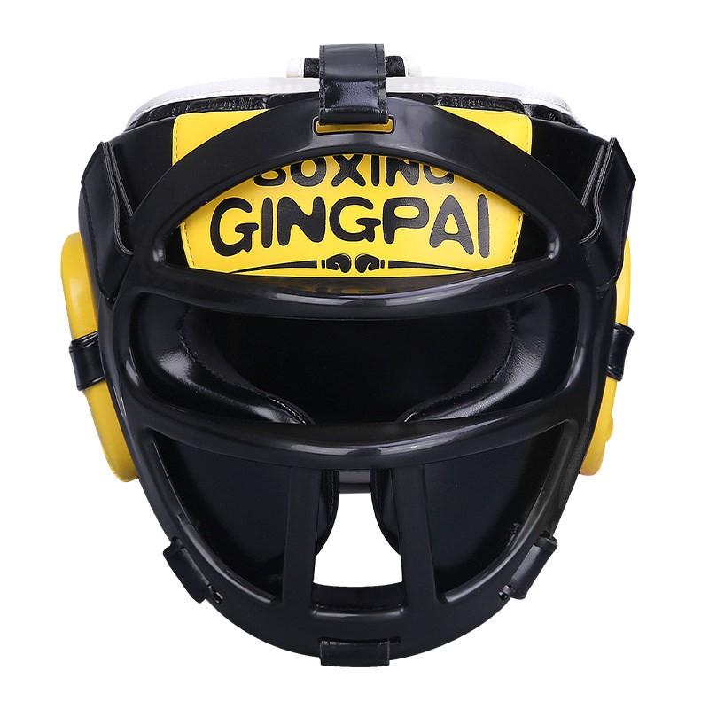 Full Face Protection Headgear Boxing Muay Thai Taekwondo Martial Arts Training EPS Foam Impact Resistant Helmet Adults