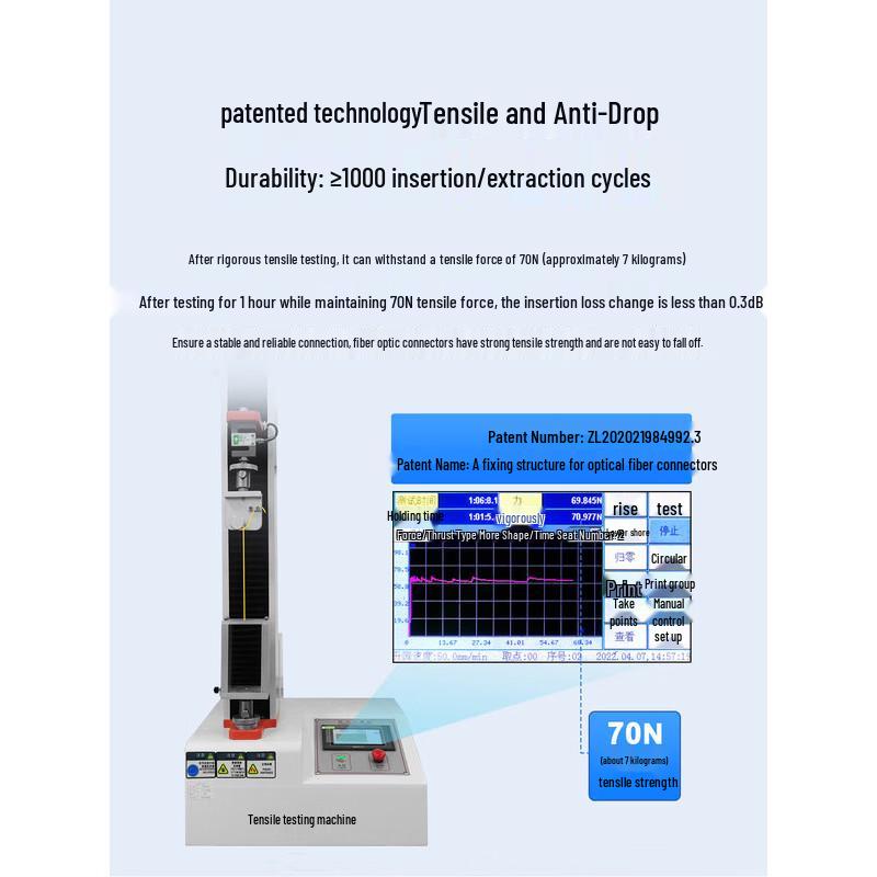 Kuncheng SC-SC Single Mode Fiber Optic Patch Cable