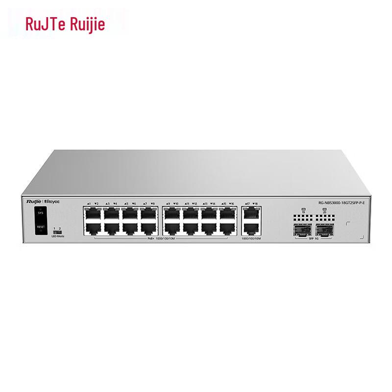 Ruijie 18-Port Gigabit PoE Managed Switch