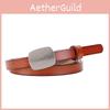Leather Classic Belt With Alloy Buckle And Slim Design For Women Dresses Casual