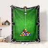 Pool Game Flannel Blanket Throw Blanket Soft Warm Sofa Bed Camping Car home Decor Unique Christmas Gift C9302214