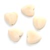 Деревянные бусины из неокрашенного клена в форме сердца, экологичные, для DIY, круглые, свободные бусины для изготовления ювелирных изделий, аксессуары для ручной работы для украшения