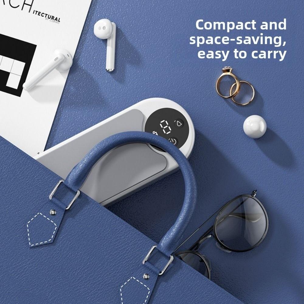 Портативный высокочастотный очиститель Беспроводное управление Мини-стиральная машина Очистка очков