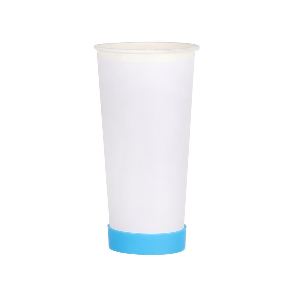 Durable Non-Slip Water Cup Coasters Silicone Cup Sleeve Water Drink Bottle Pad Insulation Cup Mat