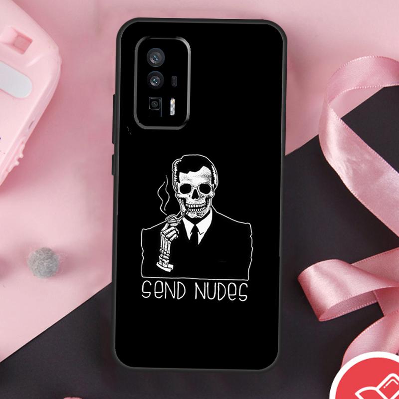 Aesthetics Skeleton Case For Xiaomi 13 14 Ultra 11T 12T 13T Pro 12 Lite POCO X6 Pro F5 M6 X5 X3 F3 M5s F6 Cover