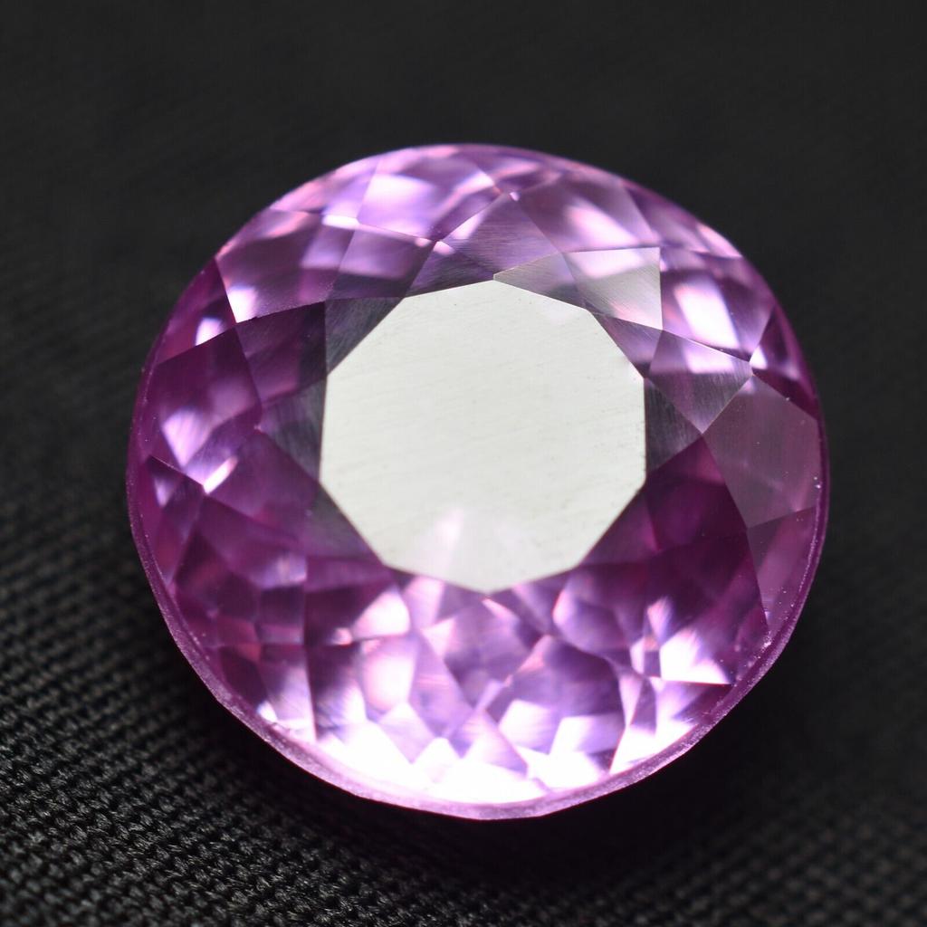 Precious Loose Pink SAPPHIRE 19.35 Ct Natural Round Cut Gemstone