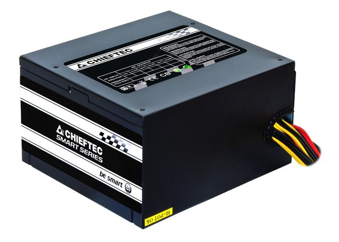 Zasilacz Chieftec GPS-500A8 500W ATX 120mm aPFC Spraw>85%