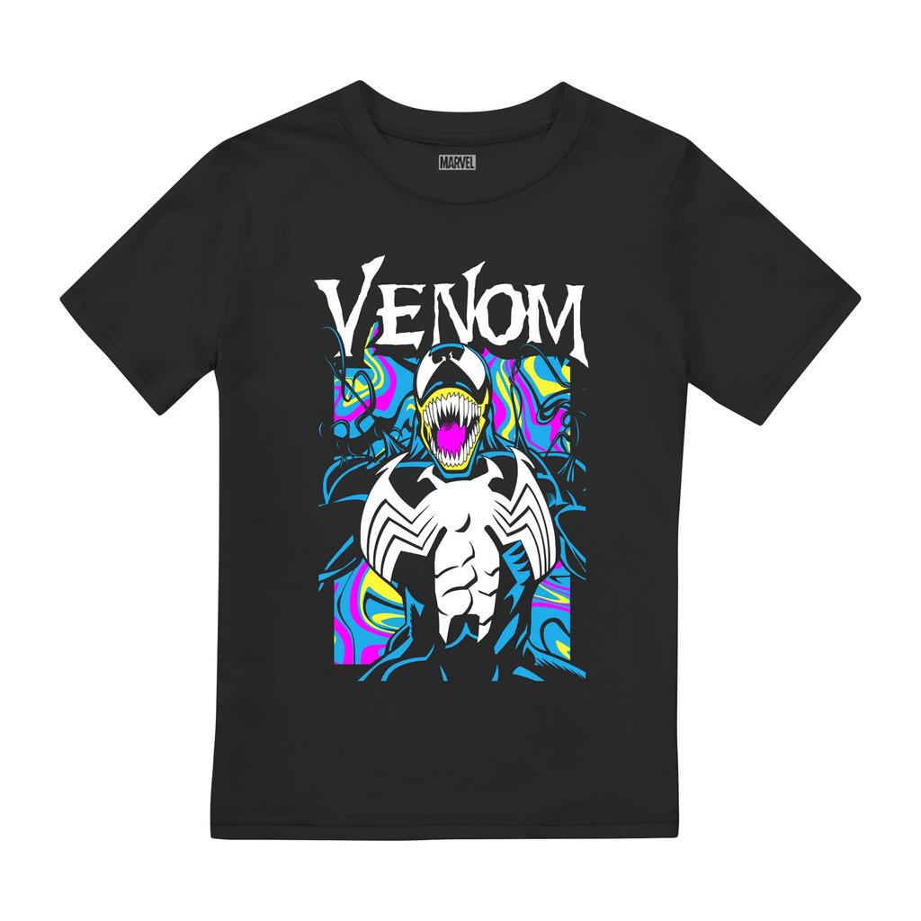 Venom Childrens/Kids Marble T-Shirt