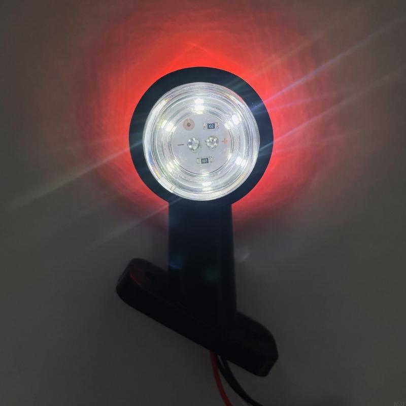 2025 Новая пара всепогодных двухфункциональных прицепных фар для грузовиков, прицепов