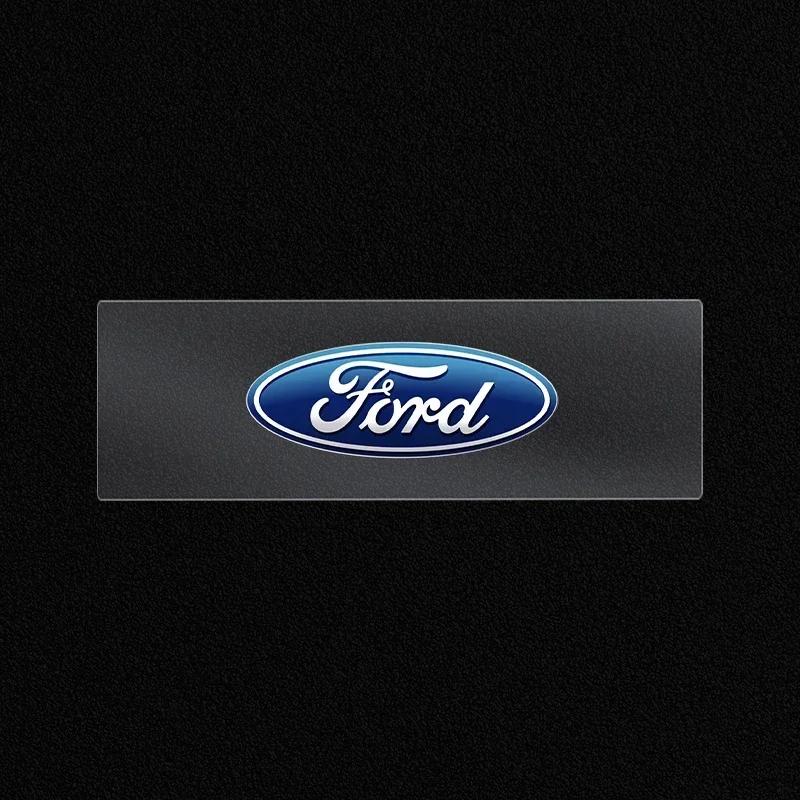 Car Sticker Hot For Ford Car Rear View Mirror Sticker with Logo Stickers For Ford Focus 2 3 4 MK3 MK4 ST Mondeo Festiva Fusion S