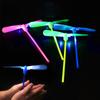 Outdoor Glow Toys Glow Sticks Bamboo Dragonfly Stall  Sale Glow Flash Toys