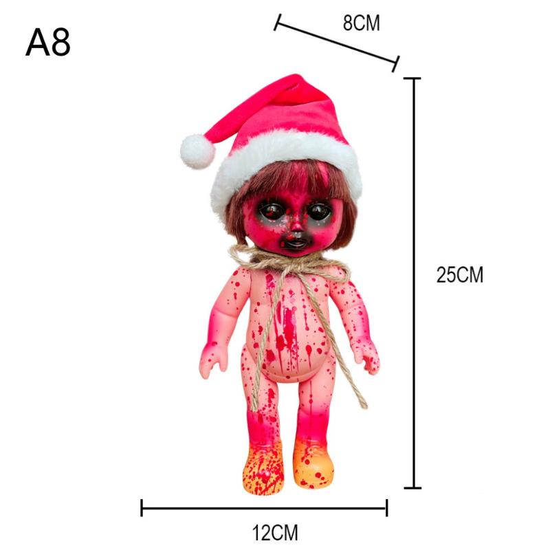 Horror Ghost Baby Hanging Doll Halloween Bar Ghost Courtyard Horror Doll Prop Ghost Festival Happy Halloween Day 2025 Decoration