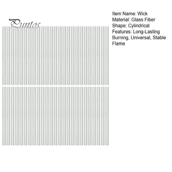 50 шт. фитиль для фонарей из стекловолокна сменные фитили долговечные чистые горящие фитиль для фонарей бутылки