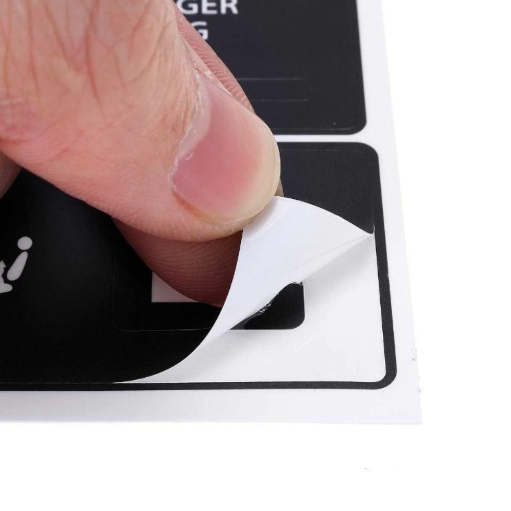 8 шт., наклейки для салона автомобиля из ПВХ, наклейки на кнопки для Volkswagen, Touareg 2004-2009