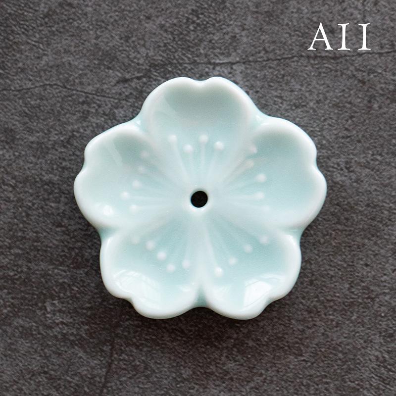 Цветы сакуры Керамическая подставка для благовоний в японском стиле для дома и спальни