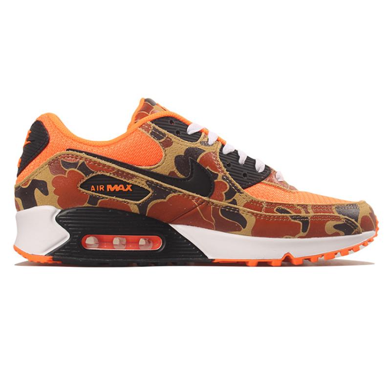 Nike Air Max 90 Duck Camo Orange Sneakers Casual Shoes CW4039-800