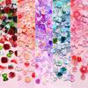 Three-Dimensional Flower Nail Art Jewelry Cute Dopamine Nail Art Material Package Mixed Resin Love Bow Camellia