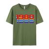 Made In 1980 40th Birthday Cotton Casual Tops Shirt 2024 Newest Student T Shirts Casual Autumn Tshirts
