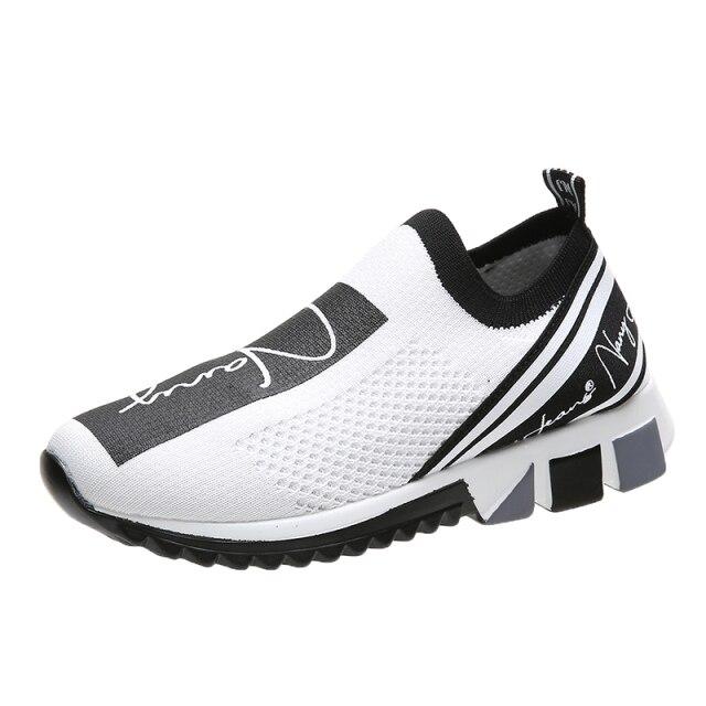 2025 унисекс парная обувь слипоны женские кроссовки дышащие носки женская обувь