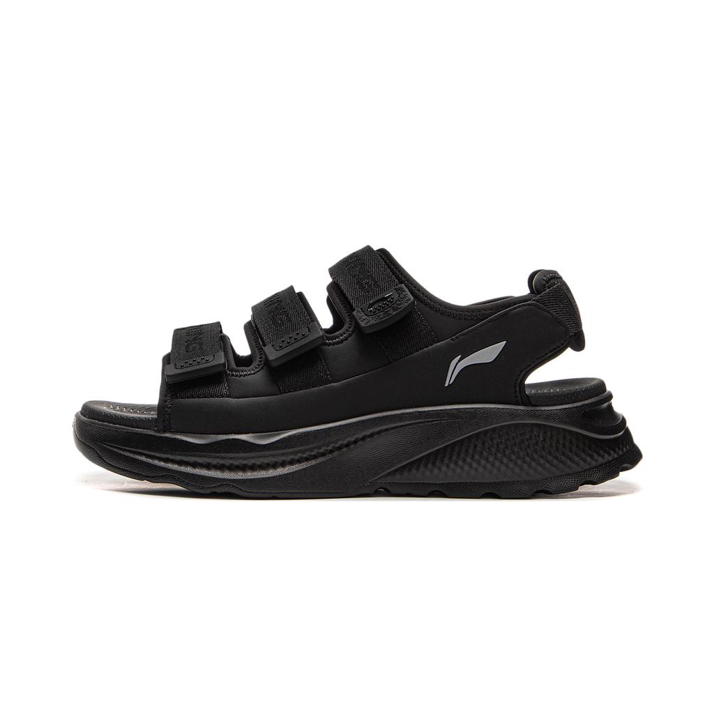 Li Ning SOFT COCA Пляжные Сандалии Унисекс Черные AGUV001-1