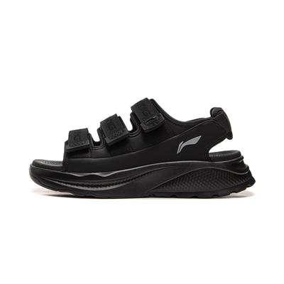 Li Ning SOFT COCA Пляжные Сандалии Унисекс Черные AGUV001-1