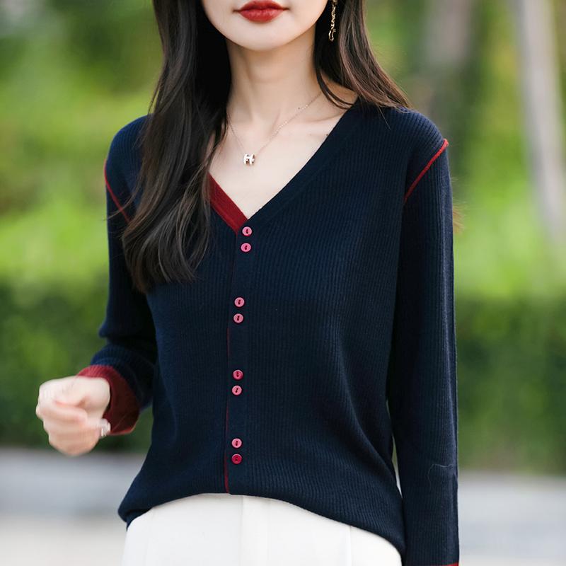 Женский легкий кардиган из 50% шерсти и 50% шелка Mulberry — универсальный трикотаж на все 4 сезона для комфорта и стиля в любое время года