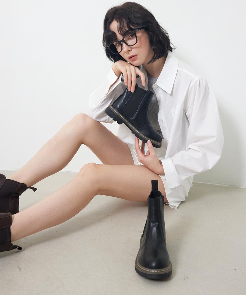 Кэжуал ботильоны Челси Рабочие ankle boots (черный)