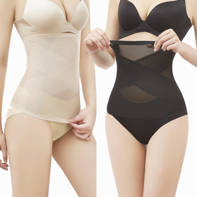 Postpartum Waist High Breathable Mesh Belly Shaping Belt