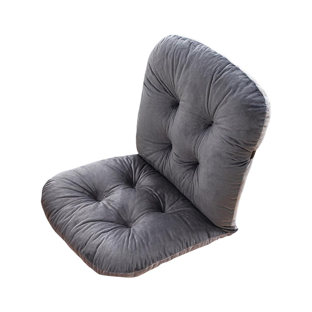 Non- Rocking Chair Cushion With Removable Lid And Lacing Straps For Worker, Car And Home Use