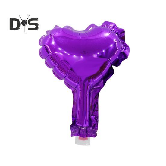 10 шт. достаточное количество пентаграмм фольгированные шары анти взрыв привлекательные сердечные праздничные шары аксессуары для дня рождения