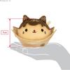 Плюшевая игрушка-кошка Такояки от Sanei Boeki, Осака, 11x8x8 см, Мягкая набивная игрушка