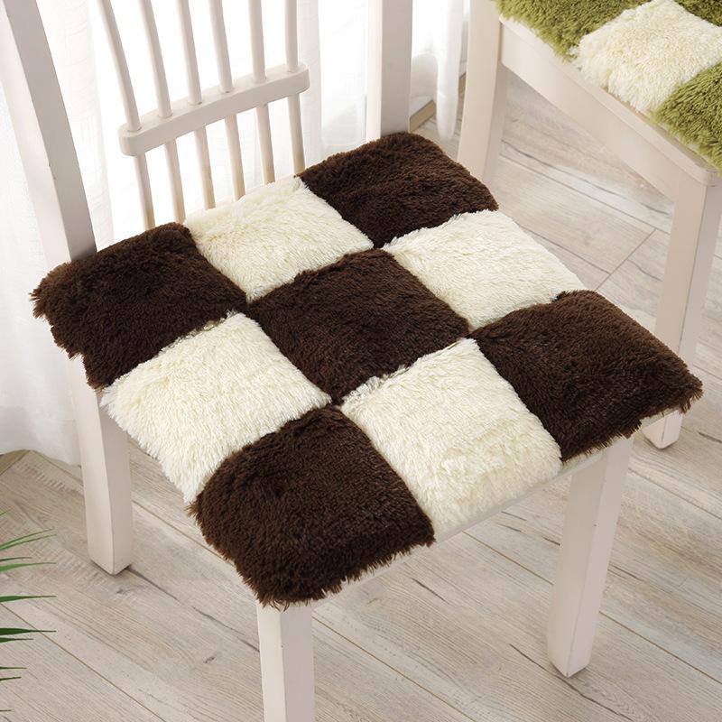 Утолщенная подушка для стула, подушка для сиденья на полу, подушка для стула из девяти сеток для студентов, плюшевая подушка для ягодиц, подушка для долгосрочного использования в офисе