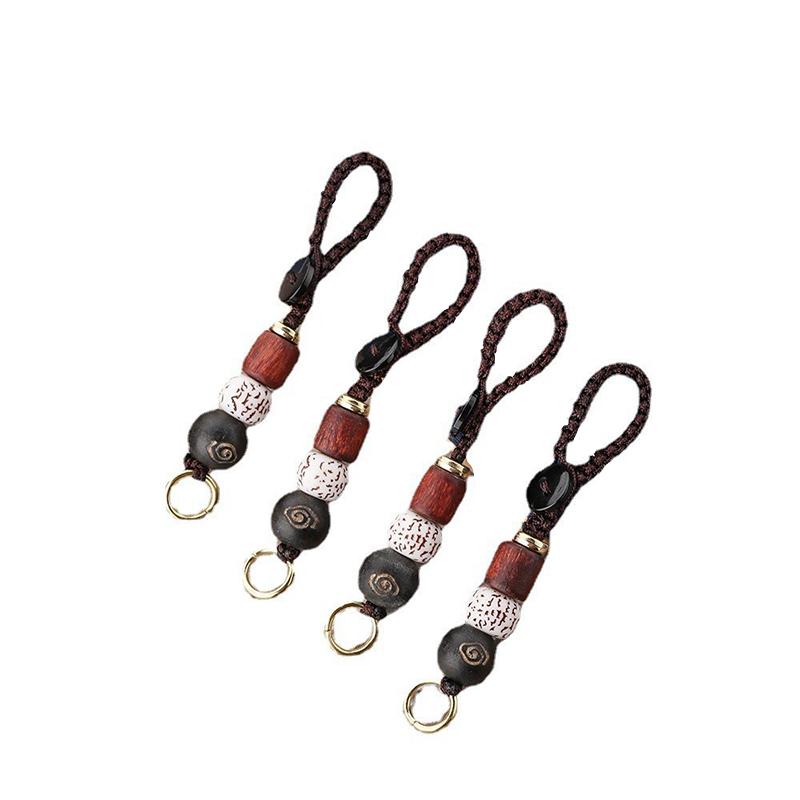 Ручная работа плетеные подвески ювелирные изделия ручной работы медный шнурок брелки сумка автомобиль ключ кулон