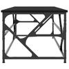  Coffee Table, Black, 100x50x40 Cm, Wood-based Material