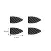 Carbon Fiber Car Inner Door Bowl Windows Control Panel Cover Trim Decal Stickers For Toyota RAV4 06-13 Car Interior