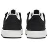 Anta Street Naughty Synthetic Leather Slip Resistant Abrasion Resistant Low top Skateboard Shoes Women's Black White Sneakers 122318051-4