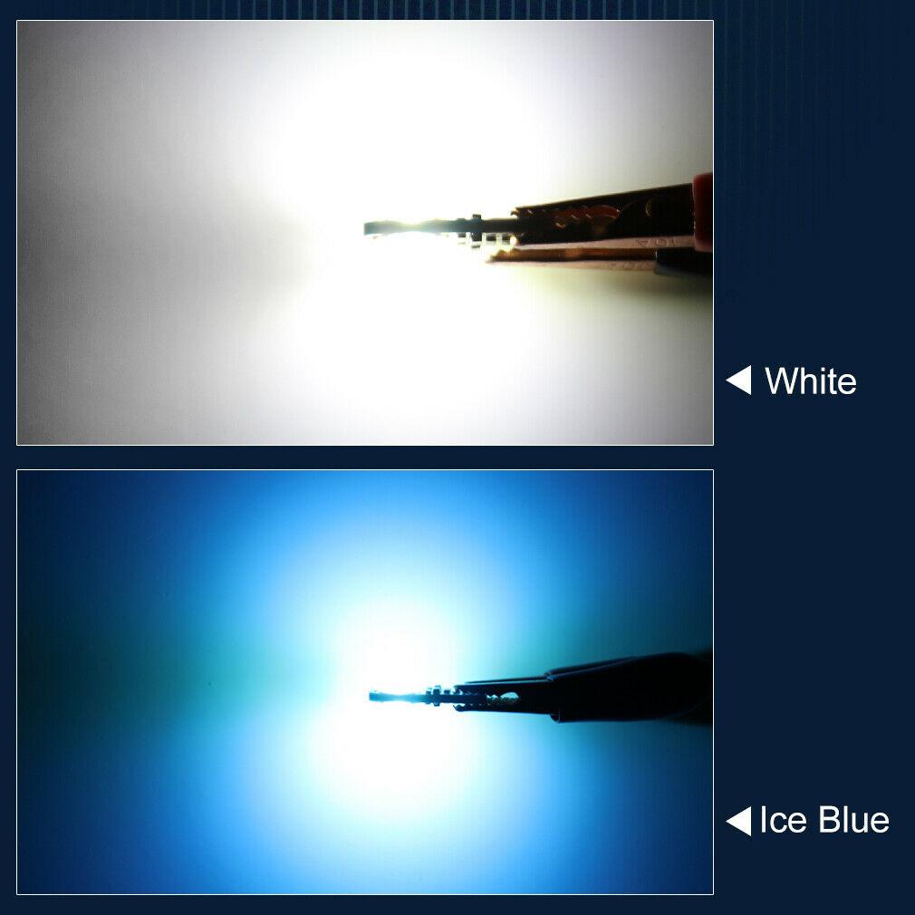 10 шт. T10 W5W светодиодные лампы Canbus для салона автомобиля BMW Mercedes чтение парковочного габарита боковые габаритные огни белый синий фонарь багажника без ошибок 12 В