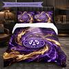 Austria Wien FC Themed Bedding 3Pcs Duvet Cover Set Decorative Bed Linen For Teen Room Home Decoration