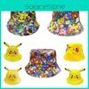 Мультяшная панама Пикачу для детей и родителей, милая уличная шляпа от солнца