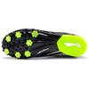 LiNing unisex low-top running shoes black-green round toe lace-up shock absorbing slip resistant LJJP165-1