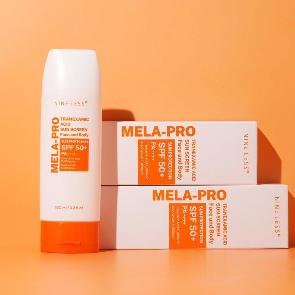 [МЕНЕЕ НА ДЕВЯТЬ] Солнцезащитный крем Mela-Pro с транексамовой кислотой SPF 50+ PA++++ 100 мл