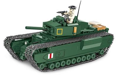 Cobi Company of Heroes 3#3046 Пехотный танк Churchill Mk.III (Британская армия) Масштаб 1/35