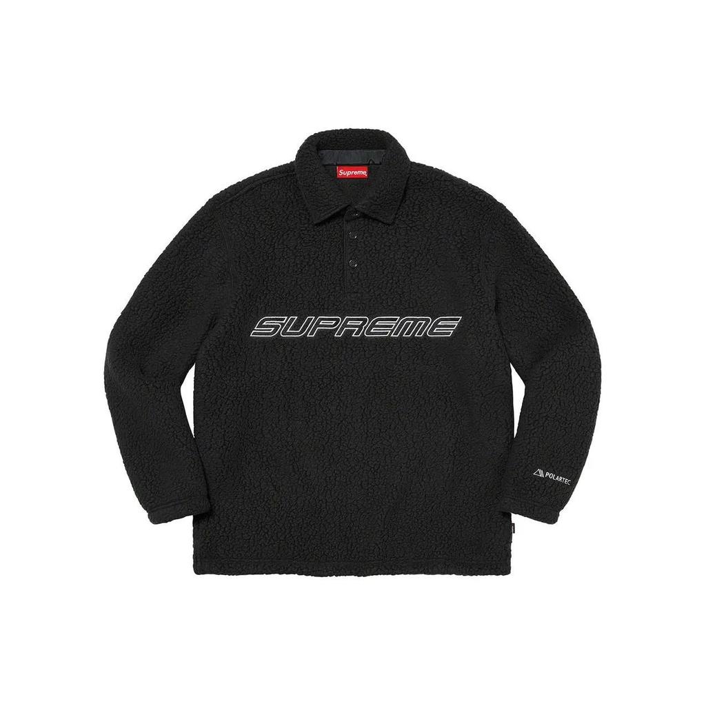Supreme Polartec L / S Polo (Unisex) Polo Shirts SUP FW22 825