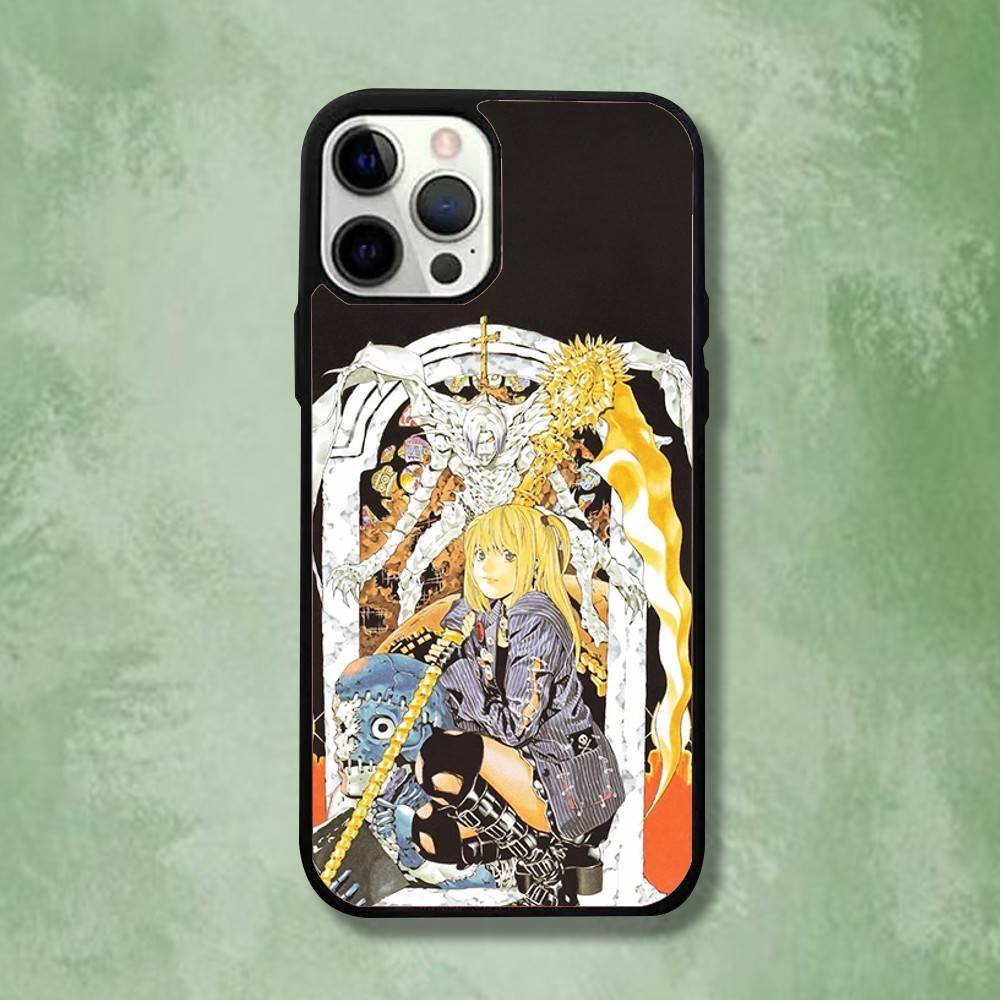 D-Deaths Notes M-Misa Phone Case For iPhone 16,15,14,13,12,11,Pro,Max,Plus,Mini,SE4,E Magnetic Magsafe Wireless Charging