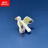 30 шт./лот MOC Кирпичики Животное Птица Чайка Крылья Строительные Блоки совместимые с 12891pb01 Игрушки Для Детей Образовательные Подарки