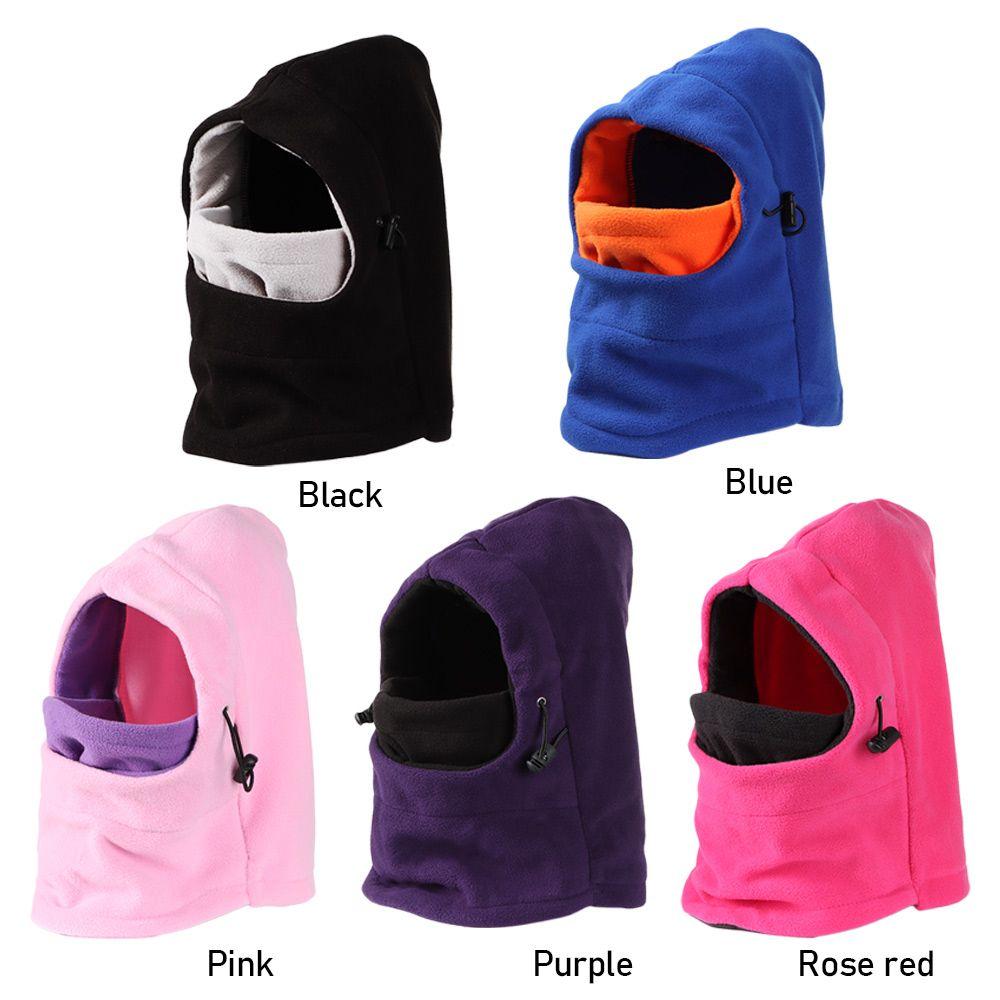 Kids Neck Warm Fleece Ski Mask Hood Cap Children Cap Balaclava Hat Full Face