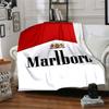 1 шт. Мягкий фланелевый плед Marlboro PM для дома, офиса, улицы. Всесезонный. Прочный комфорт. Мягкий теплый плед для дома, путешествий. Всесезонный.