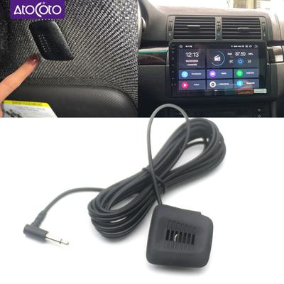 Крышка купола потолка автомобиля 3,5 мм Микрофон Handsfree Замена для Android Мультимедийного головного устройства Android Aftermarket для BMW Внешний интерфейс микрофона