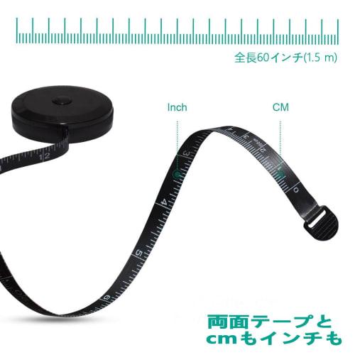 Stoooduo Tape Measure, 1.5m x 79in, Sewing, Automatic Rewind, Dressmaking Ruler, Double-Sided, Inches and Centimeters, 150cm x 60in, Long Tape Measure
