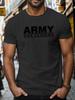 Unisexs Summer Casual Short Sleeve T Shirt Special Design For Veterans